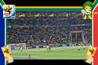 Brazil vs Cote D'ivoire - World Cup 2010