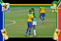 Brazil vs Cote D'ivoire - World Cup 2010