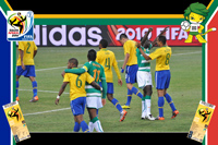 Brazil vs Cote D'ivoire - World Cup 2010