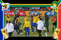 Brazil vs Cote D'ivoire - World Cup 2010