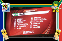 Brazil vs Cote D'ivoire - World Cup 2010