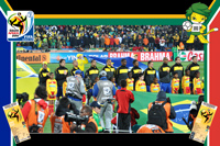 Brazil vs North Korea - World Cup 2010