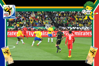 Brazil vs North Korea - World Cup 2010