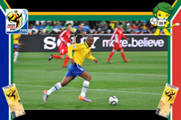 Brazil vs North Korea - World Cup 2010