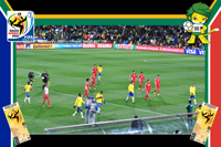 Brazil vs North Korea - World Cup 2010