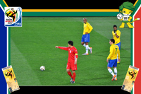 Brazil vs North Korea - World Cup 2010