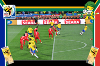 Brazil vs North Korea - World Cup 2010