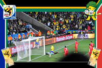 Brazil vs North Korea - World Cup 2010