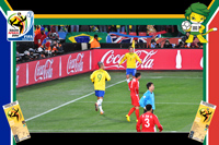 Brazil vs North Korea - World Cup 2010