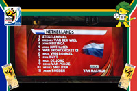 Netherlands vs Spain - World Cup 2010