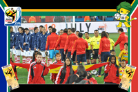 Paraguay vs Spain - World Cup 2010