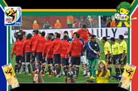 Paraguay vs Spain - World Cup 2010