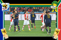 Paraguay vs Spain - World Cup 2010