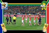 Paraguay vs Spain - World Cup 2010