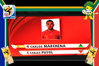 Paraguay vs Spain - World Cup 2010