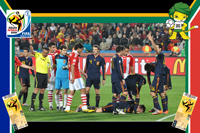 Paraguay vs Spain - World Cup 2010