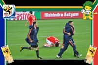 Paraguay vs Spain - World Cup 2010