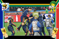 Paraguay vs Spain - World Cup 2010