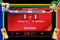 Uruguay vs Germany - World Cup 2010