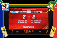 Uruguay vs Germany - World Cup 2010