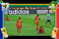 Uruguay vs Ghana - World Cup 2010
