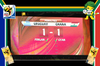 Uruguay vs Ghana - World Cup 2010